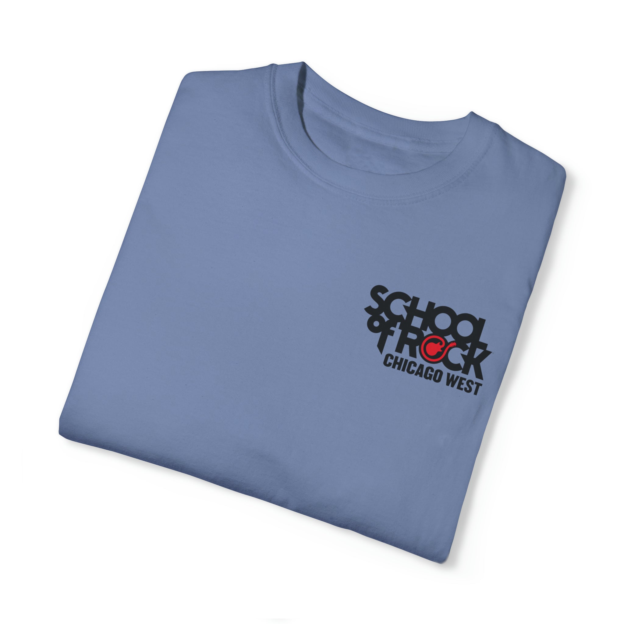 School of Rock Chicago West Comfort Colors Garment Dyed T-shirt