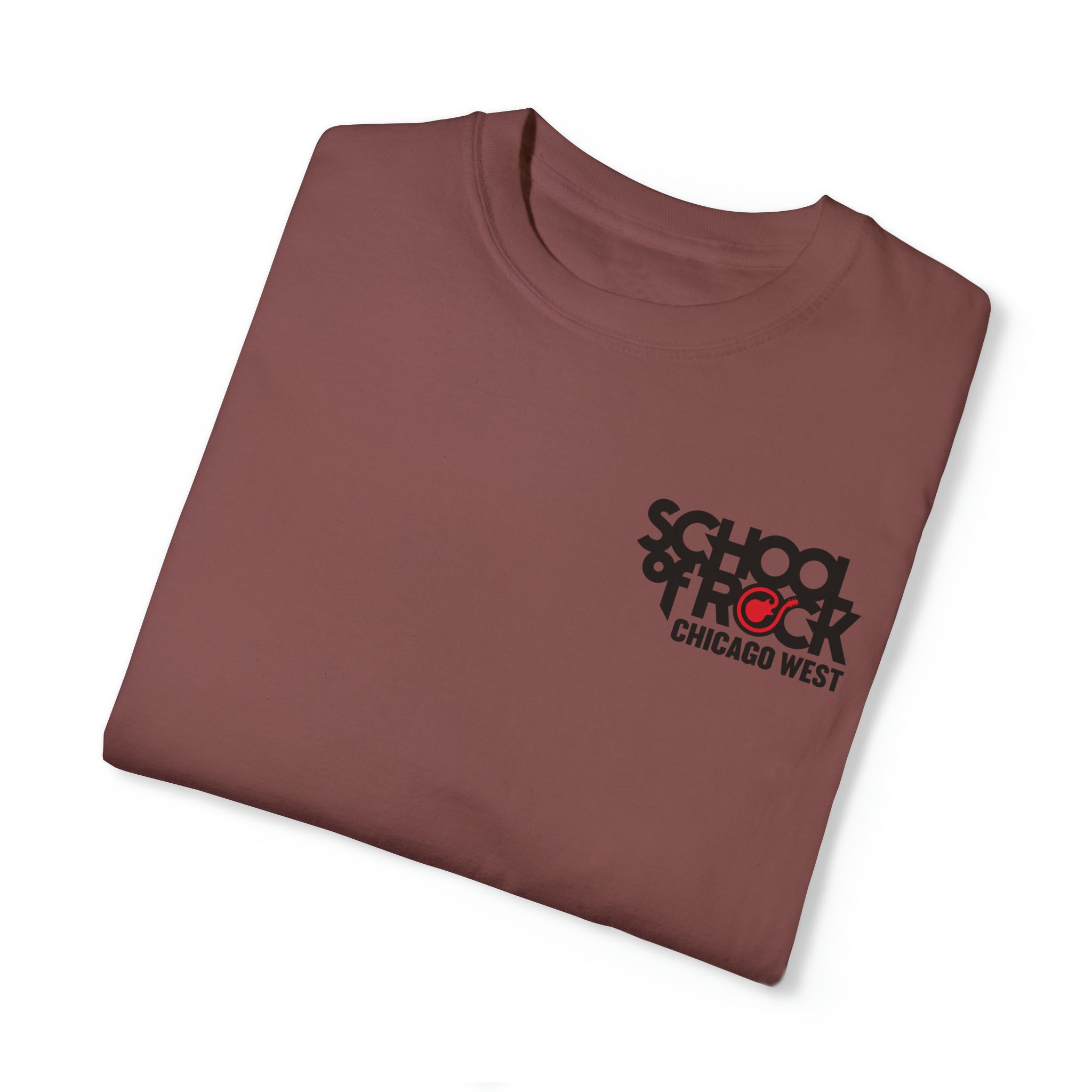 School of Rock Chicago West Comfort Colors Garment Dyed T-shirt