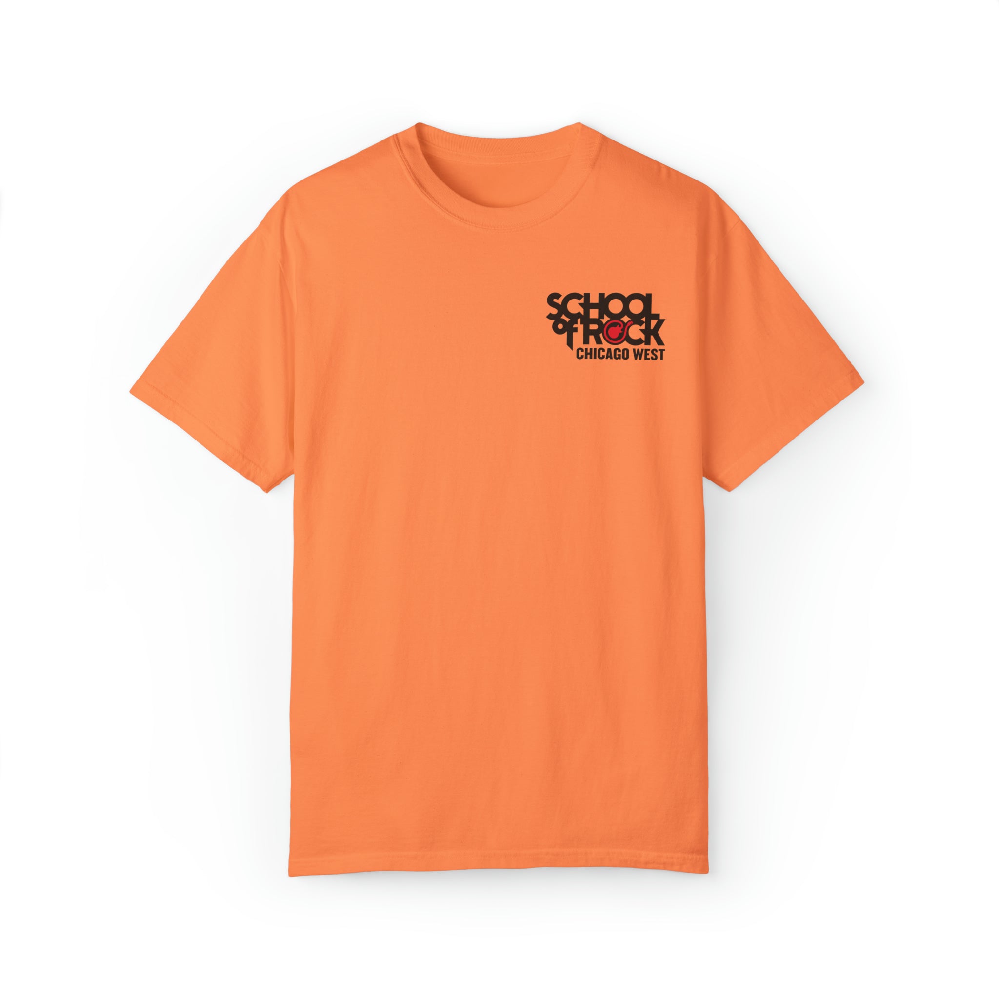 School of Rock Chicago West Comfort Colors Garment Dyed T-shirt