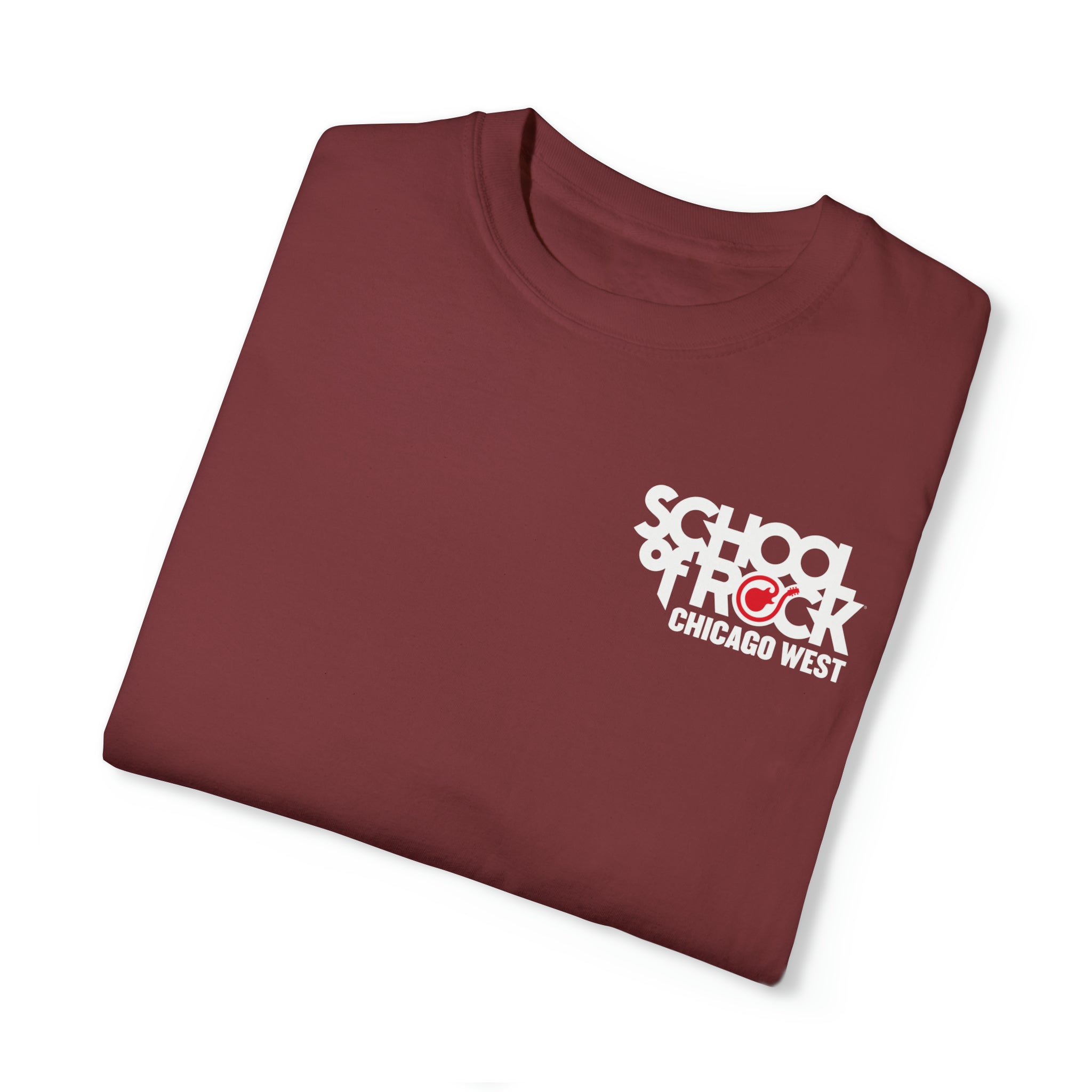 School of Rock Chicago West Comfort Colors Garment Dyed T-shirt