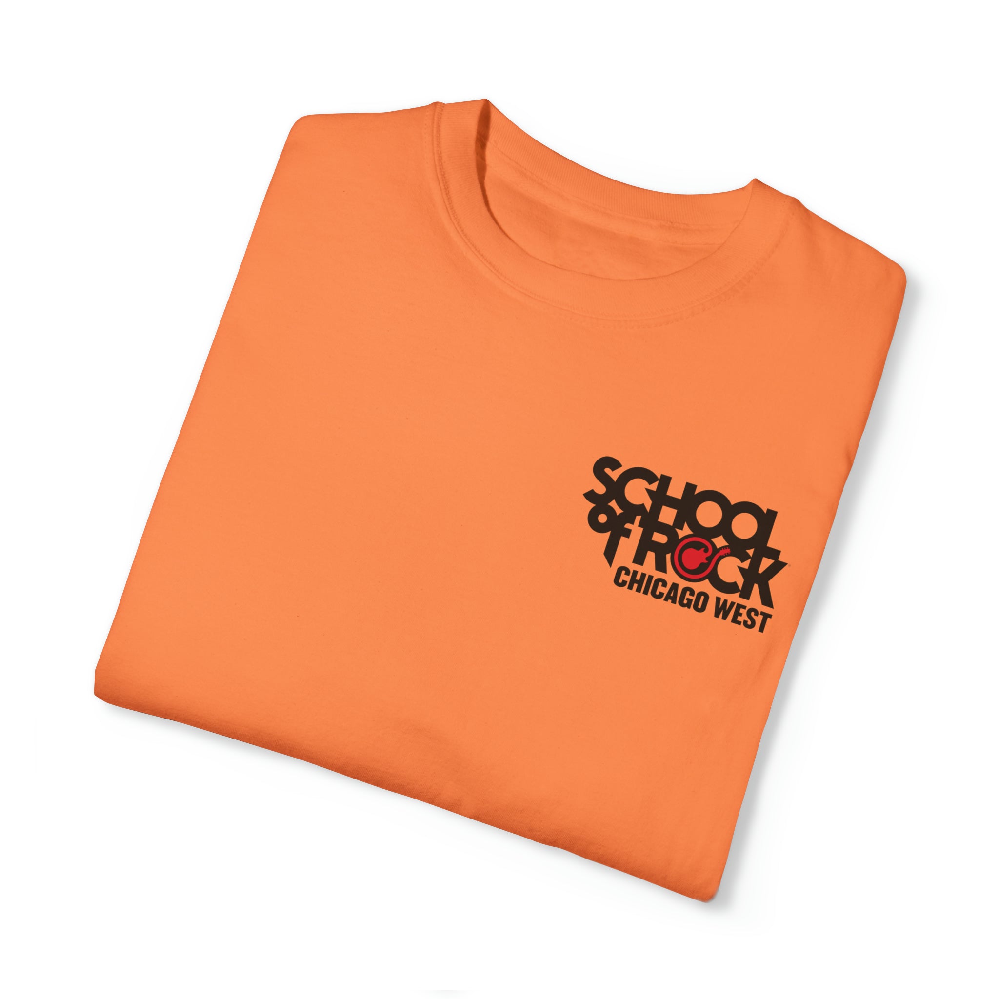 School of Rock Chicago West Comfort Colors Garment Dyed T-shirt