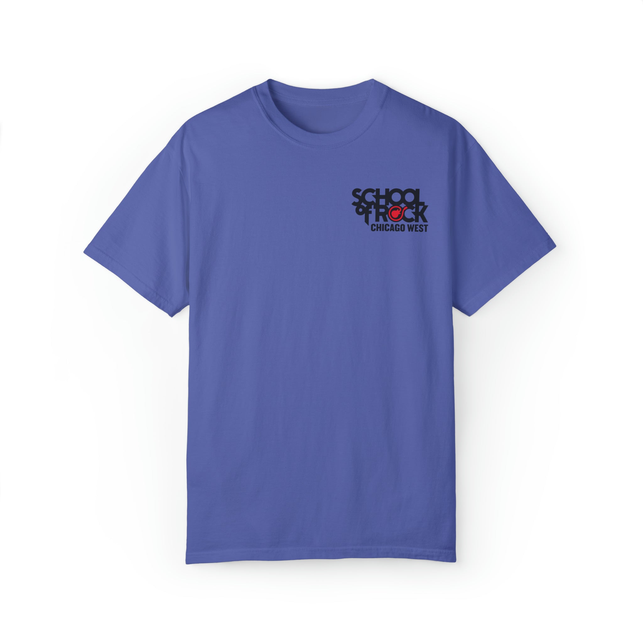 School of Rock Chicago West Comfort Colors Garment Dyed T-shirt