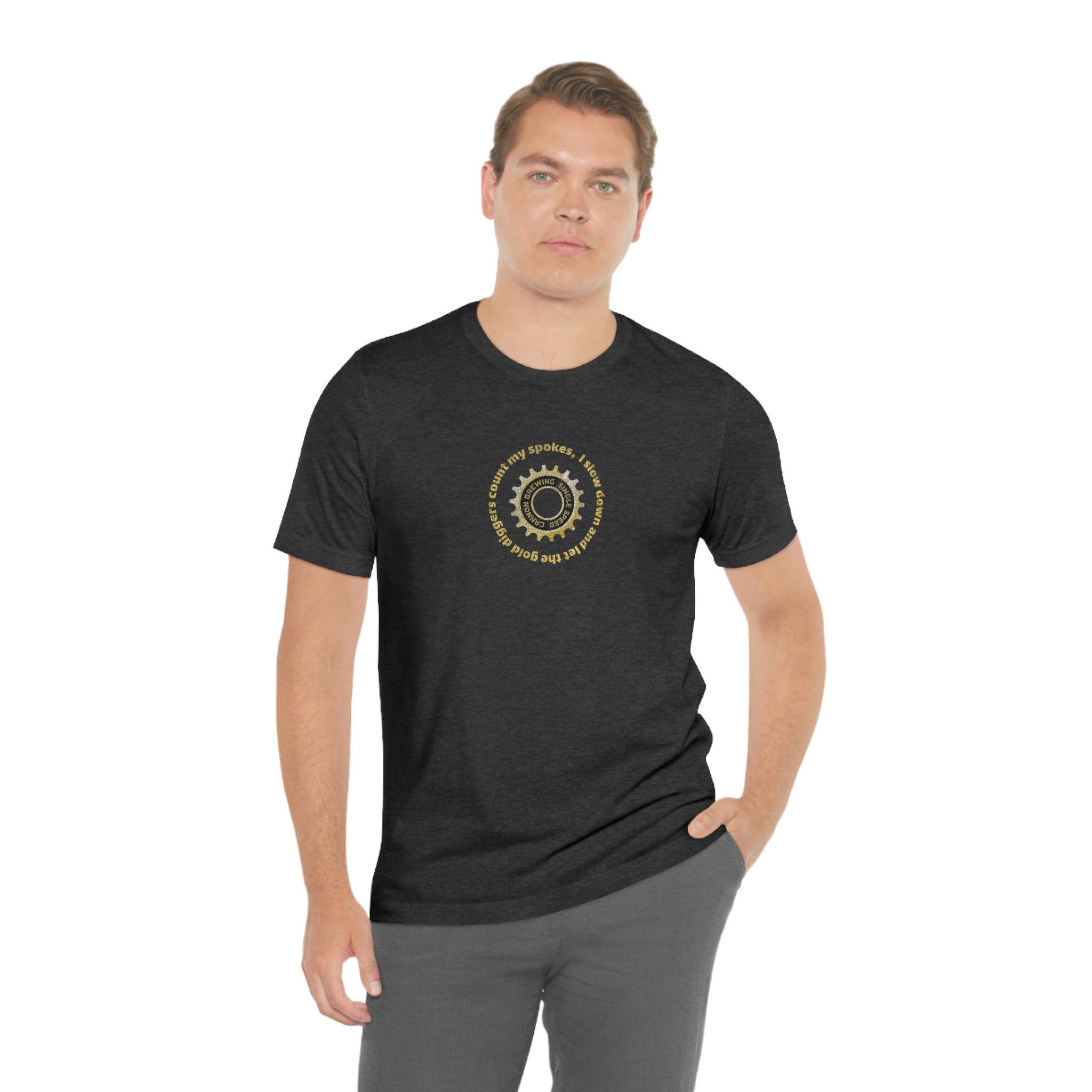 Single Speed - Count My Spokes - 100% Cotton
