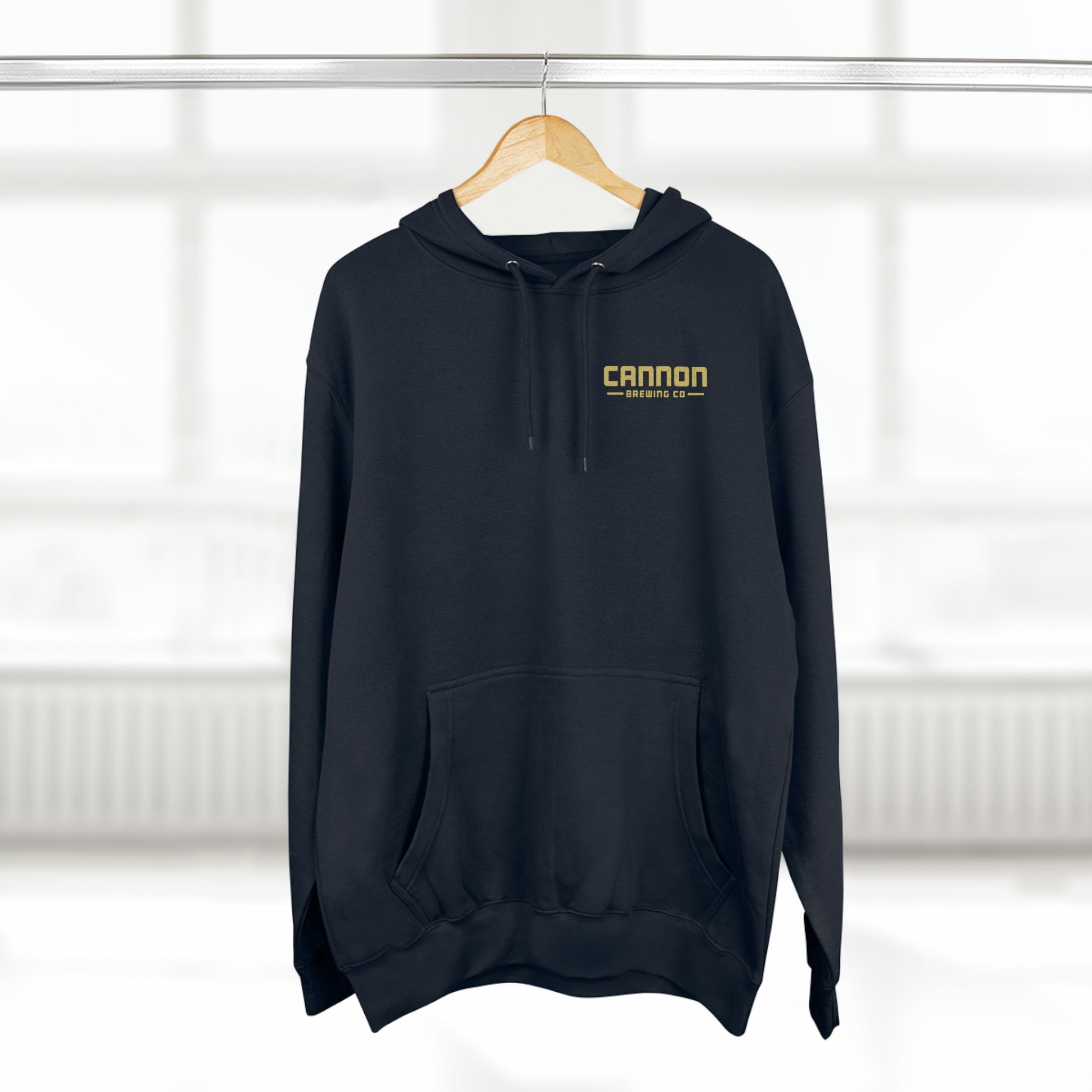 Cannon Logo Gold 80% cotton medium-heavy Pullover Hoodie