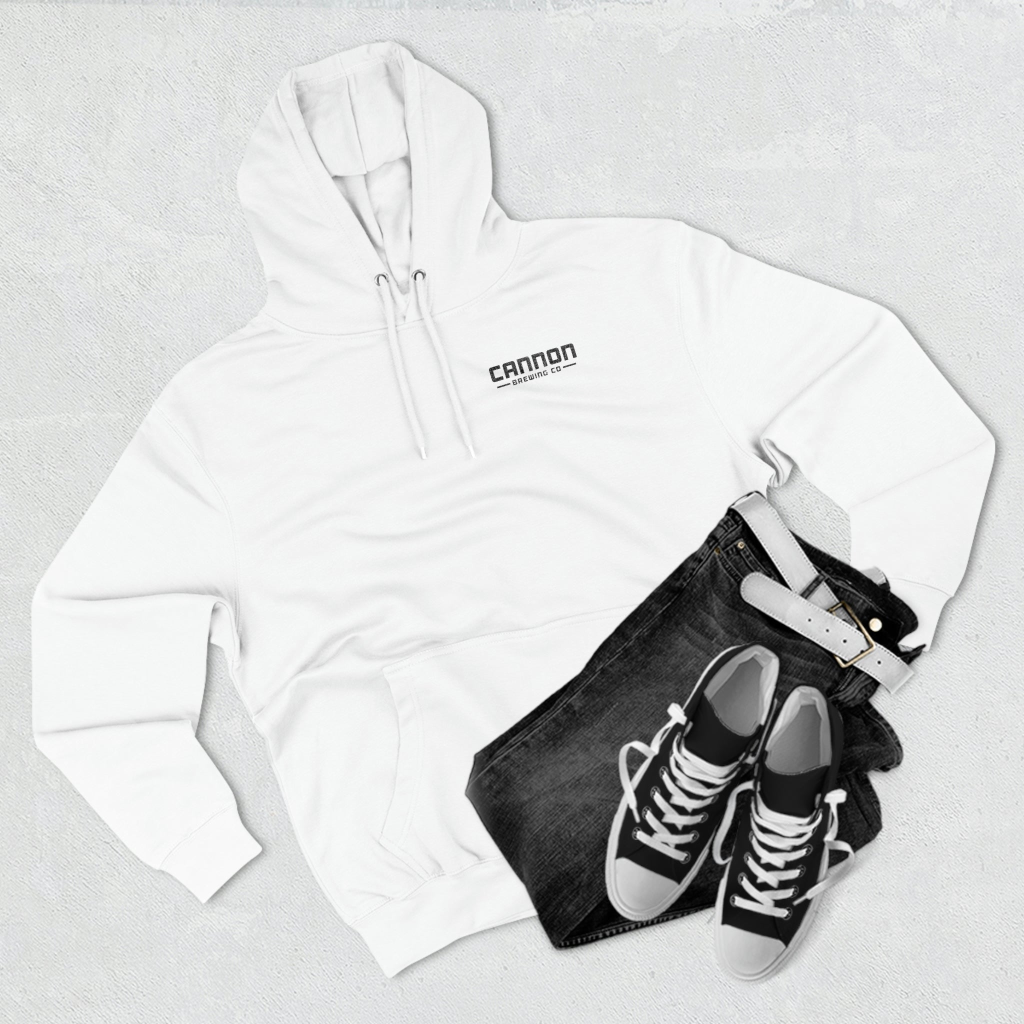 Cannon Logo Gold 80% cotton medium-heavy Pullover Hoodie