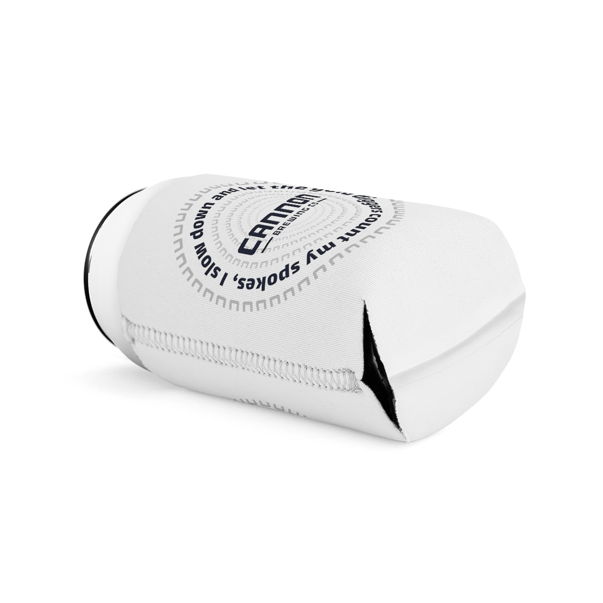 Can Cooler Sleeve on white